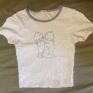 Brandy Melville angels baby tee, one size.
